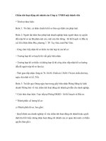 Chấm dứt hoạt động chi nhánh của Công ty TNHH một thành viên doc