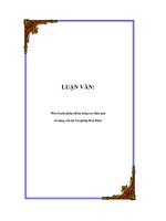 đề tài một số giải pháp nhằm nâng cao hiệu quả sử dụng vốn tại xí nghiệp hoá dược