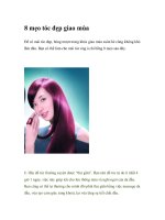 8 mẹo tóc đẹp giao mùa doc