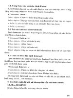 Giáo trình cơ sở CAD/CAM trong thiết kế và chế tạo máy_8 pptx