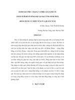 Báo cáo nghiên cứu khoa học 