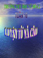 Giáo án luyện từ và câu 