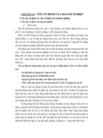 Chương 2: Vốn cố định của doanh nghiệp doc