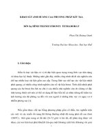 Báo cáo nghiên cứu khoa học 