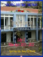 Giáo án tập đọc lớp 2 