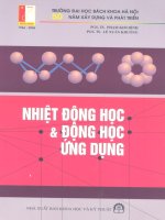 Nhiệt động học và động học ứng dụng part 1 pptx