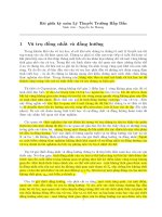 Cosmology  VŨ TRỤ ĐỒNG NHẤT ĐẲNG HƯỚNGTHUYẾT TƯƠNG ĐỐI RỘNG