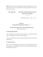 Mẫu số 8: Báo cáo thành tích đề nghị tặng thưởng Huân chương Hữu nghị, Huy chương Hữu nghị, Huân chương Lao động, Bằng khen của Thủ tướng Chính phủ (cho tập thể, cá nhân người nước ngoài) docx
