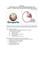 huong dan danh gia va bieu mau dang ky cong vien dia chat doc