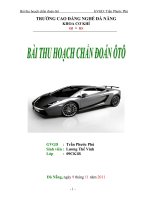 BAI THU HOACH CHAN DOAN OTO pptx
