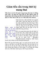 Giảm tiểu cầu trong thời kỳ mang thai potx