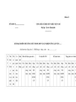 MẪU KẾ HOẠCH BIÊN CHẾ CÔNG CHỨC TRONG ĐƠN VỊ SỰ NGHIỆP CÔNG LẬP NĂM …… (Gửi kèm theo Công văn số /UBND ngày tháng năm của ………………) docx