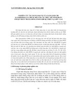 Báo cáo nghiên cứu khoa học 