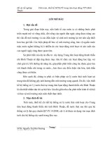 tính toán, thiết kế hệ thống xử lý nước thải sinh hoạt trung tâm hoạt động thanh thiếu nhi tỉnh bình thuận