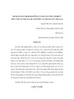 Báo cáo nghiên cứu khoa học 