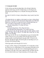 năng lực tài chính của công ty chứng khoán ở vn hiện nay ppt