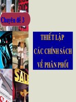 Thiết lập chính sách phân phối docx
