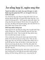 Ăn uống hợp lý, ngừa ung thư pdf