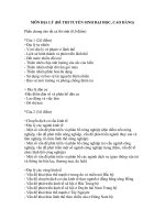 cấu trúc môn địa lý đề thi tuyển sinh đại học, cao đẳng 2014