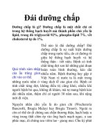 Đái dưỡng chấp ppt