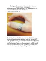 Thói quen đeo nhẫn thể hiện tính cách của bạn