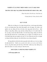 Báo cáo nghiên cứu khoa học 