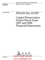 United States Government Accountability Office GAO December 2008 Report to the Congress_part1 doc