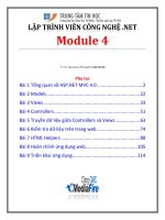 Lập trình C#   module 4   TTTH DH KHTN