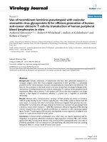 Báo cáo sinh học: 