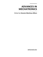 Advances in Mechatronics Part 1 doc