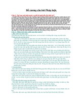 CƯƠNG PHÁP LUẬT ĐẠI CƯƠNG pptx