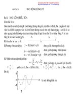 Chương V: Dao động sóng cơ pot