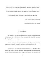 Báo cáo nghiên cứu khoa học 