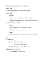 Chương IV: MẠNG MÁY TÍNH VÀ INTERNET BTTH 10 pot