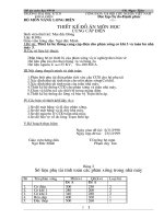 Đồ án cung cấp điện ( nhà máy cơ khí số 3 )