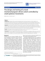 báo cáo hóa học: 