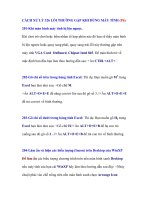 CÁCH XỬ LÝ 326 LỖI THƯỜNG GẶP KHI DÙNG MÁY TÍNH (P6) potx