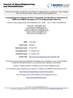 Báo cáo hóa học: 