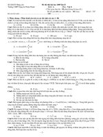 Đề thi lý THPT Nguyễn Du potx