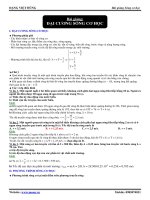 Bài giảng Sóng cơ học-Đại cương sóng cơ học pdf