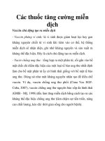 Các thuốc tăng cường miễn dịch pdf