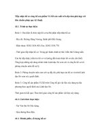 Tiếp nhận hồ sơ công bố sản phẩm VLXD sản xuất trên địa bàn phù hợp với tiêu chuẩn pháp quy kỹ thuật pptx