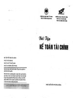 bài tập kế toán tài chính