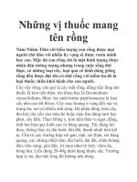 Những vị thuốc mang tên rồng pdf