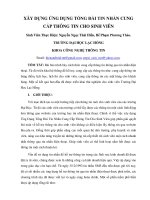 xây dựng hệ thống tin nhắn SMS trong trường học