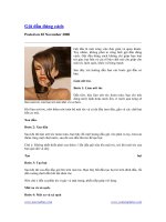 Hướng dẫn Gội đầu đúng cách