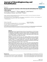 báo cáo hóa học: 