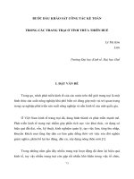 Báo cáo nghiên cứu khoa học 