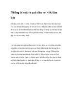 Những bí mật từ quả dừa với việc làm đẹp ppt