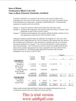 STATE OF ILLINOIS NORTHEASTERN ILLINOIS UNIVERSITY FINANCIAL AUDIT_PART4 doc